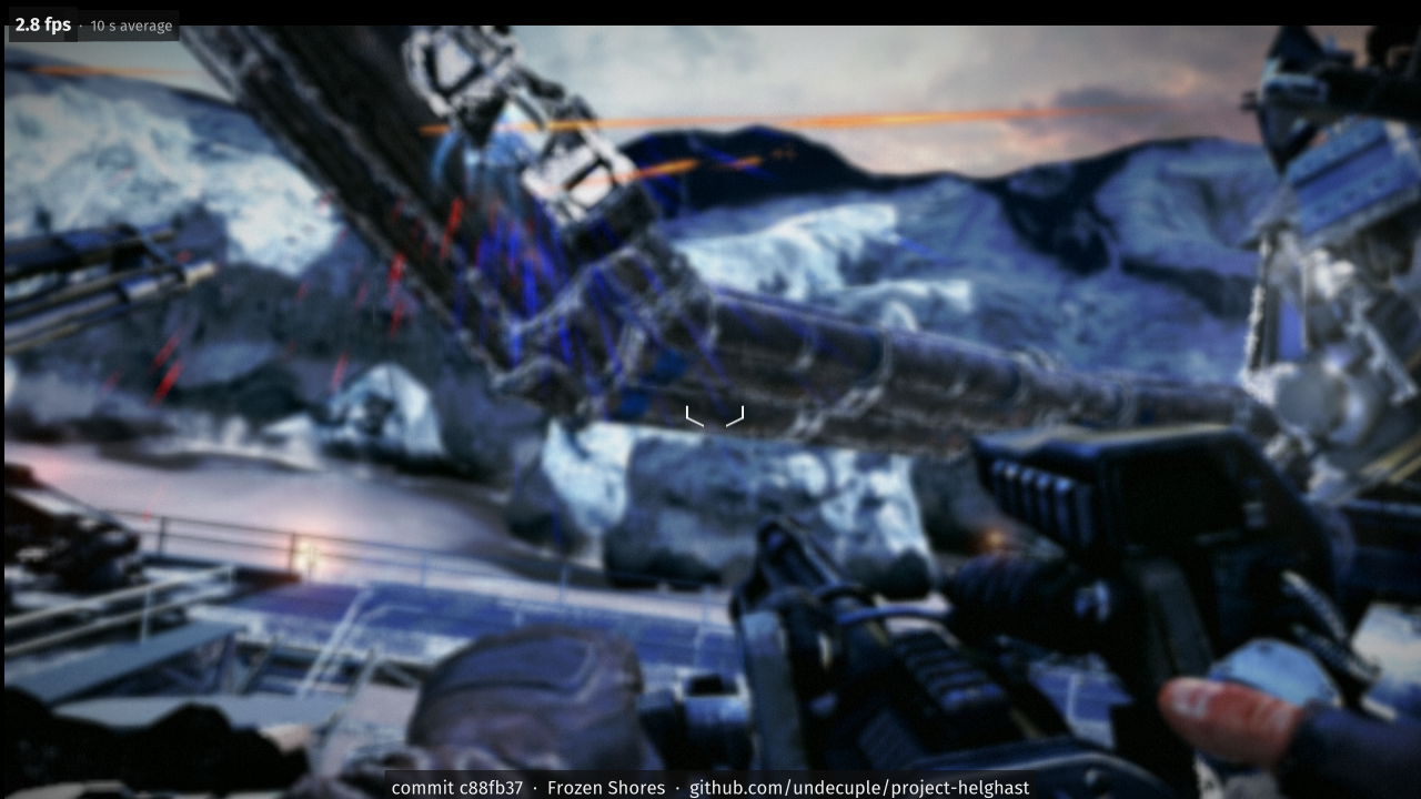 Frozen Shores, a later level